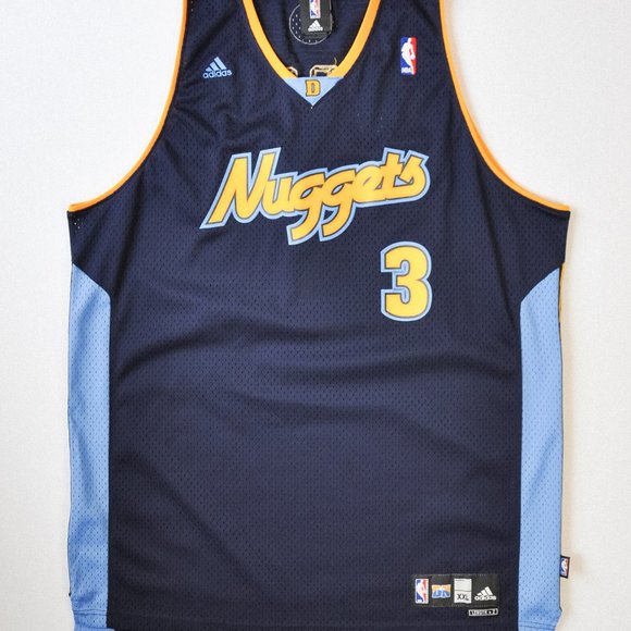 'Allen Iverson' Denver Nuggets Adidas Jersey - Picture 2 of 7